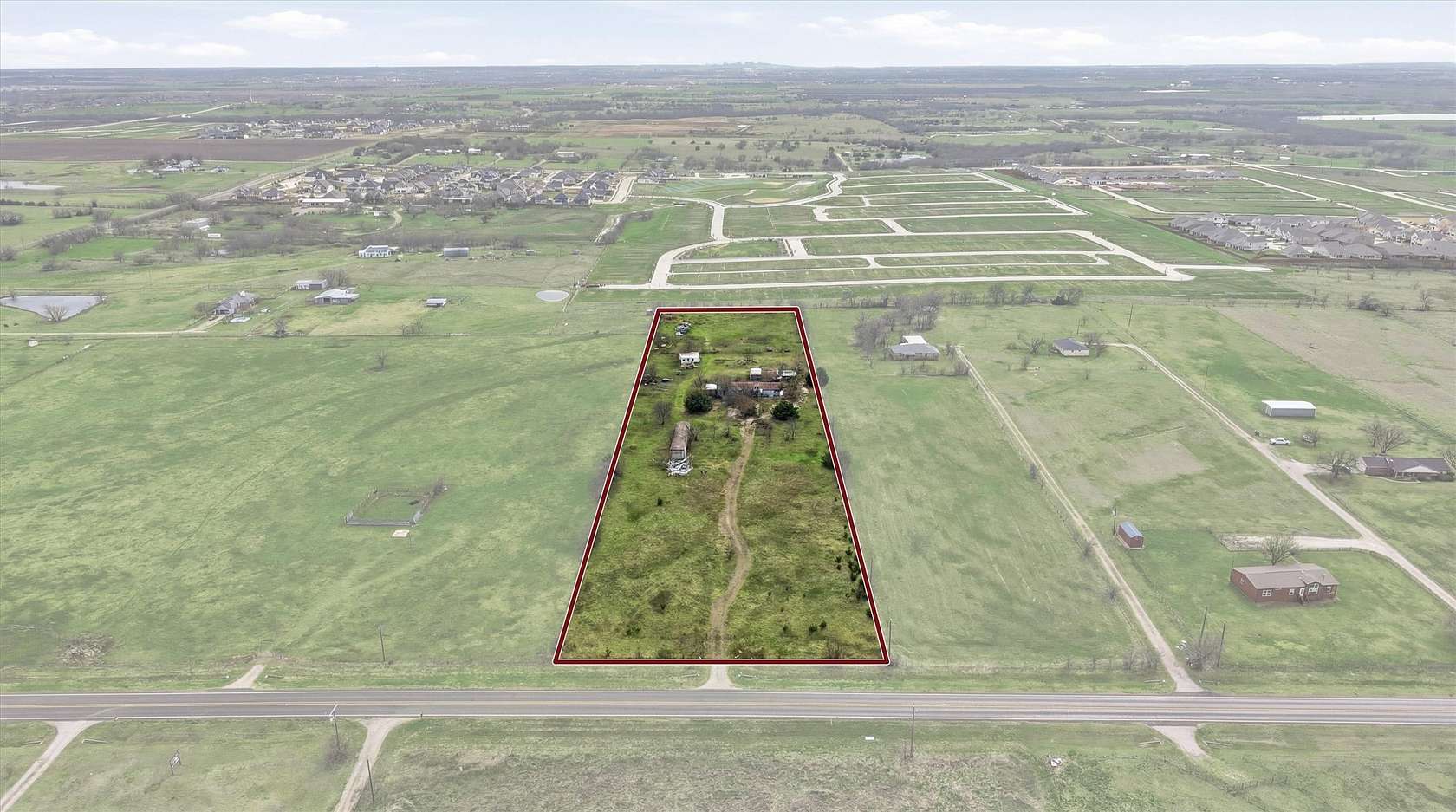 5 Acres of Mixed-Use Land for Sale in Celina, Texas