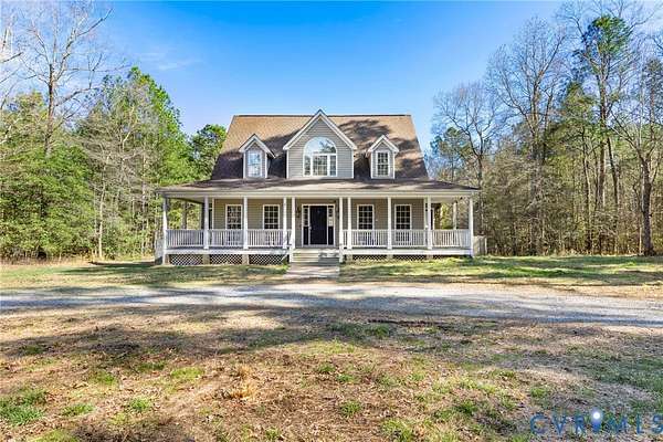 8.66 Acres of Land with Home for Sale in Moseley, Virginia