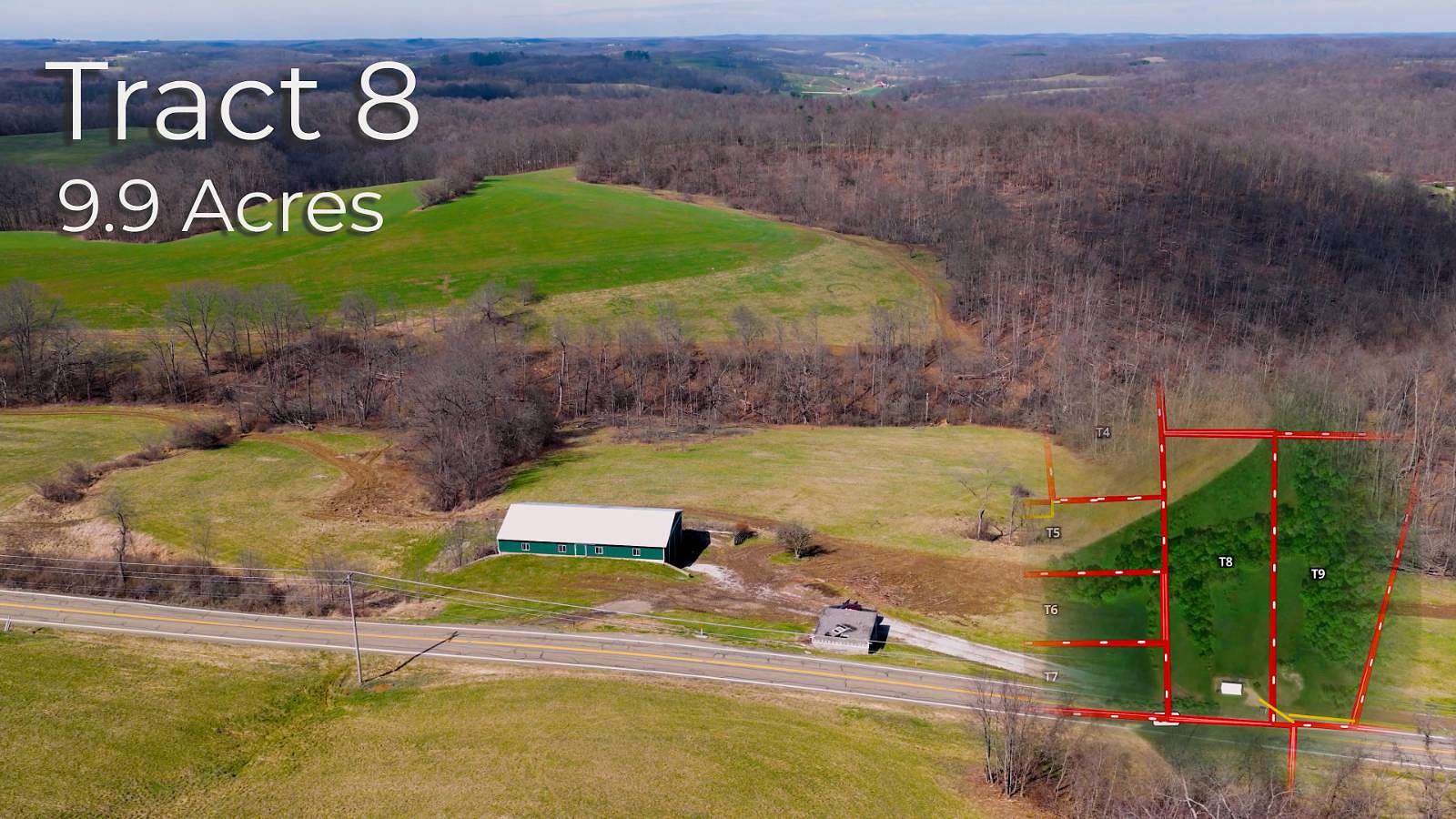 10 Acres of Recreational & Residential Land for Sale in Warsaw, Ohio