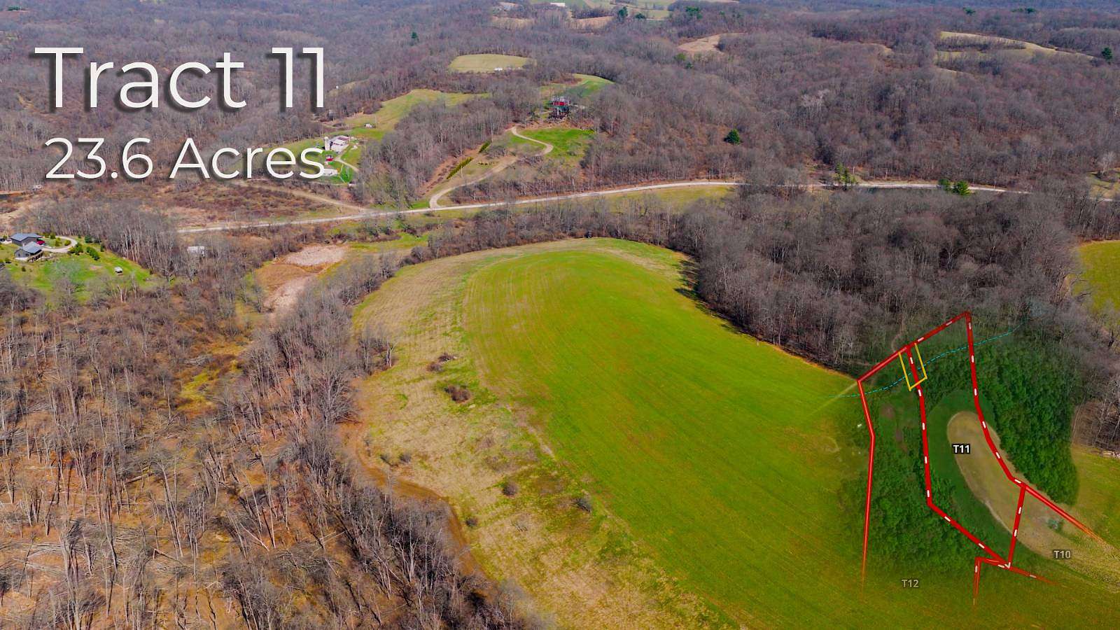 23.6 Acres of Recreational & Residential Land for Sale in Warsaw, Ohio