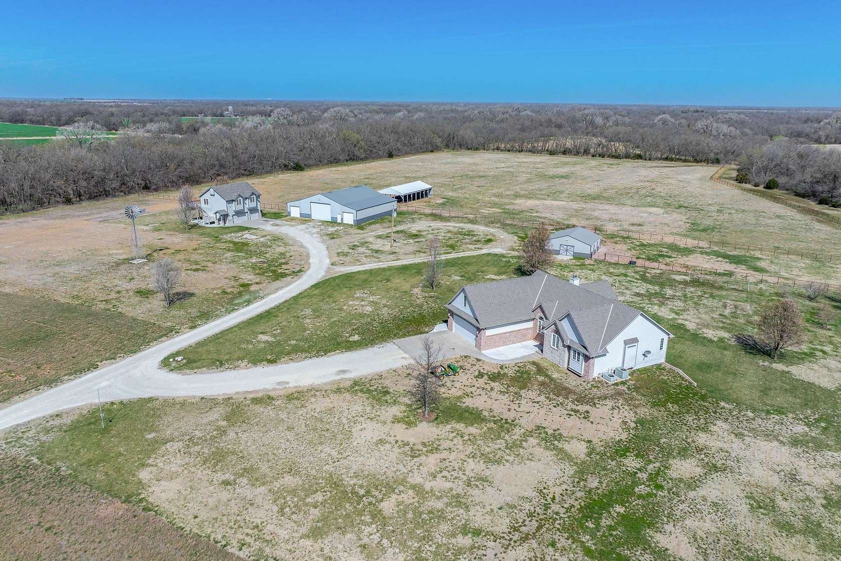 19.8 Acres of Land with Home for Sale in Peck, Kansas