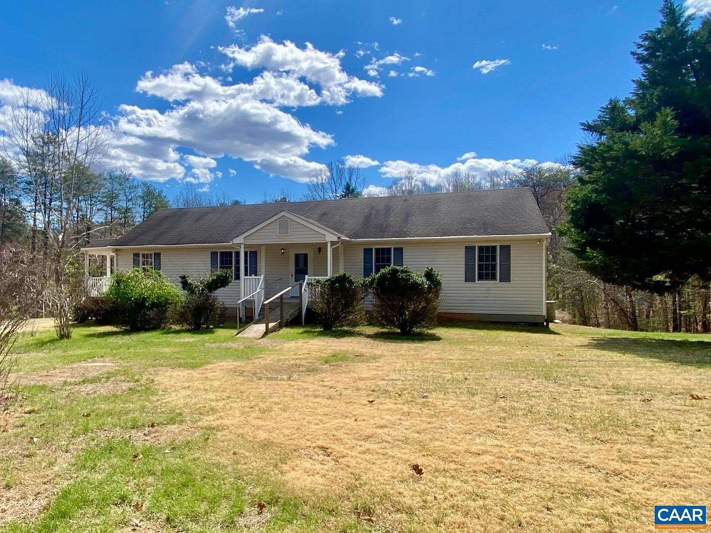 3 Acres of Land with Home for Sale in Scottsville, Virginia