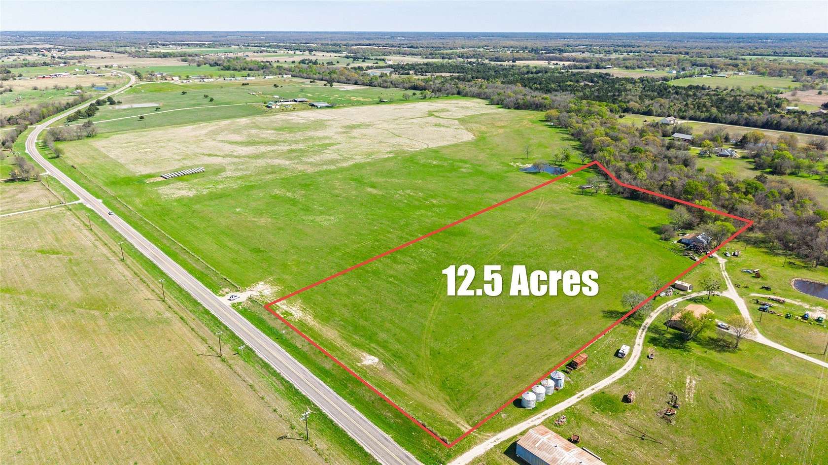 12.5 Acres of Land for Sale in Lone Oak, Texas