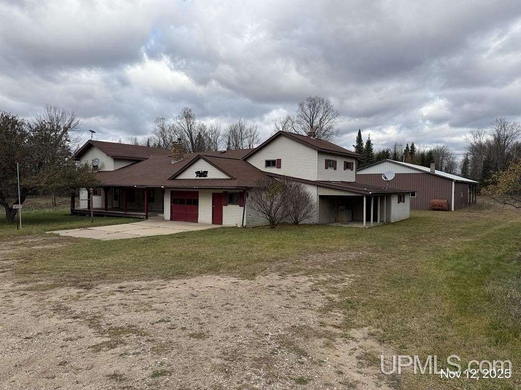 31.2 Acres of Recreational Land with Home for Sale in Hardwood, Michigan