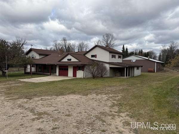 31.2 Acres of Recreational Land with Home for Sale in Hardwood, Michigan