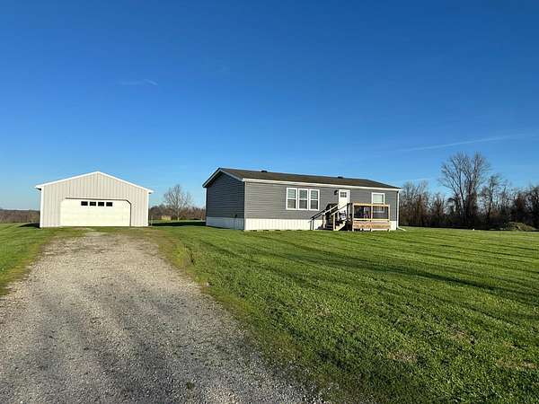 2 Acres of Land with Home for Sale in Florence, Indiana