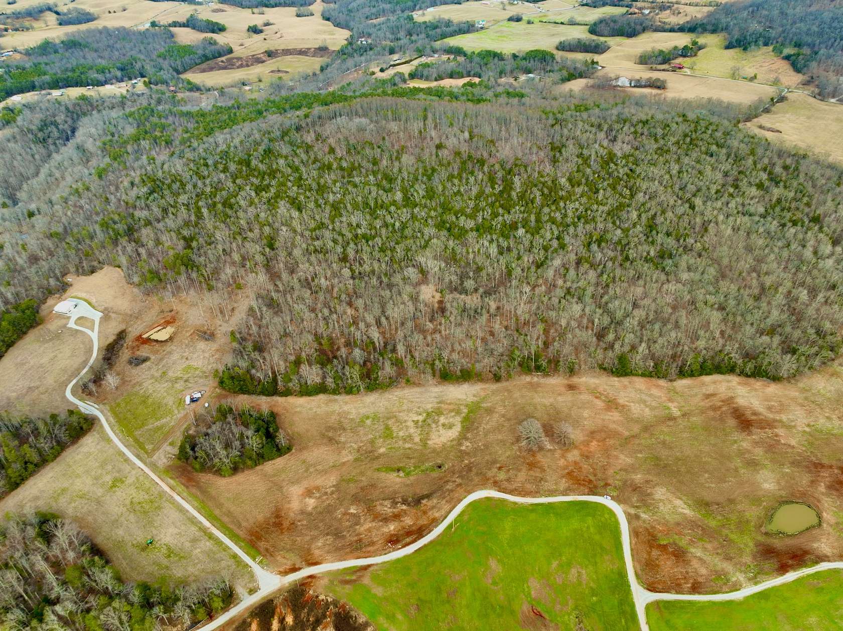 56.9 Acres of Recreational & Residential Land for Sale in Rock Island, Tennessee