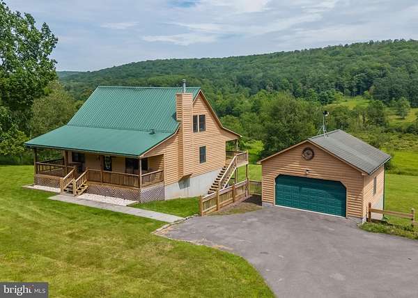 6.4 Acres of Land with Home for Sale in Accident, Maryland