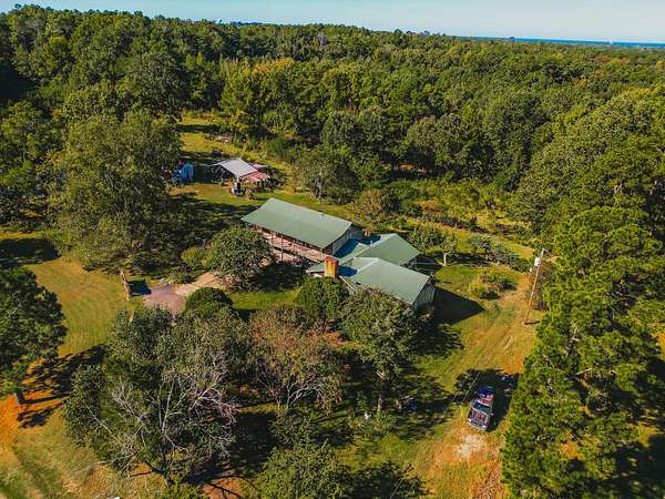 23 Acres of Land with Home for Sale in Monticello, Arkansas