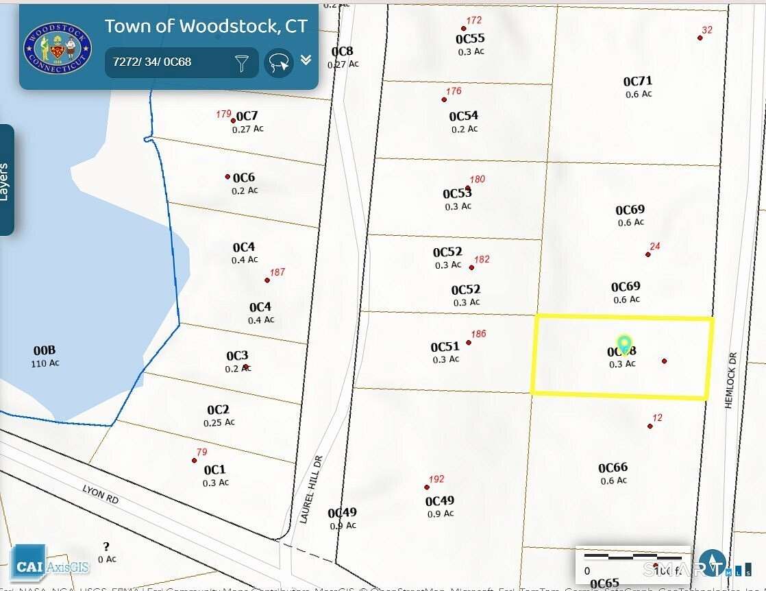 0.3 Acres of Residential Land for Sale in Woodstock, Connecticut