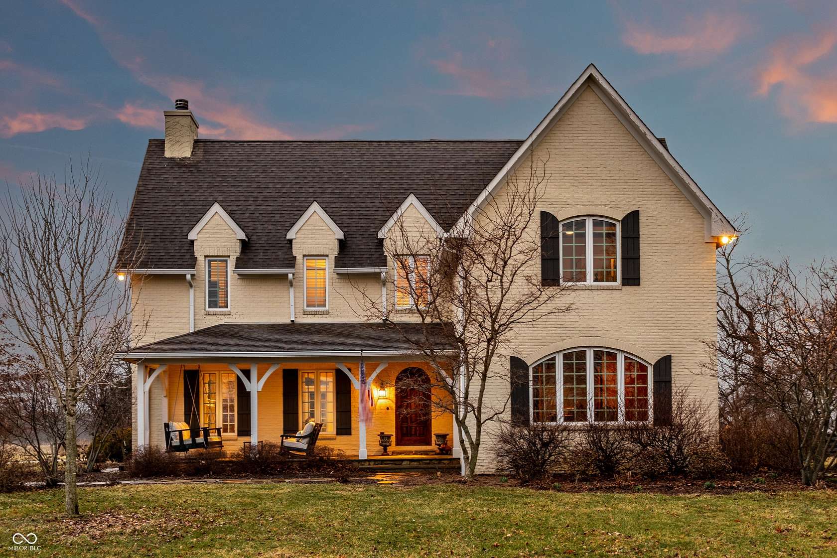 28.2 Acres of Agricultural Land with Home for Sale in Thorntown, Indiana