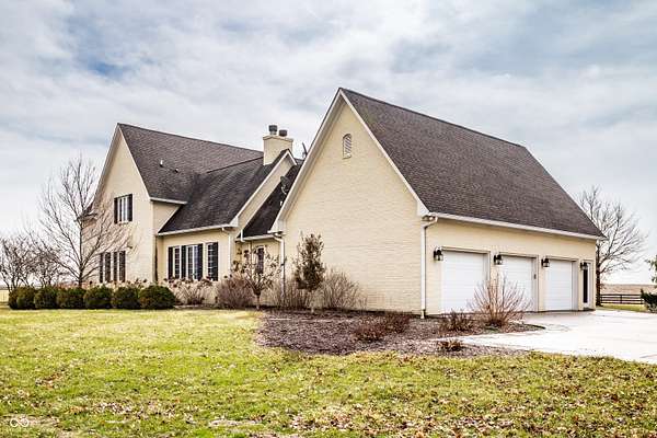 28.2 Acres of Land with Home for Sale in Thorntown, Indiana