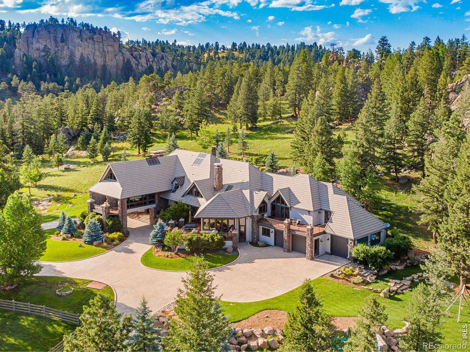30 Acres of Land with Home for Sale in Evergreen, Colorado