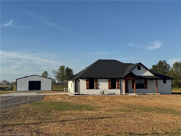 3 Acres of Land with Home for Sale in Lavaca, Arkansas