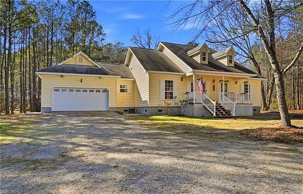 13.9 Acres of Land with Home for Sale in Suffolk, Virginia