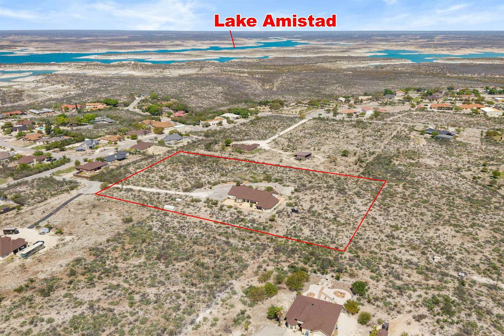 6.29 Acres of Land with Home for Sale in Del Rio, Texas