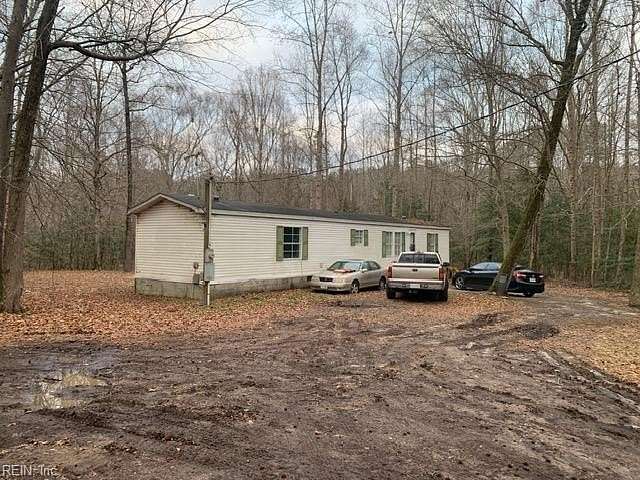 3.74 Acres of Land with Home for Sale in Ivor, Virginia