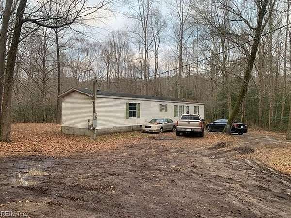 3.74 Acres of Land with Home for Sale in Ivor, Virginia