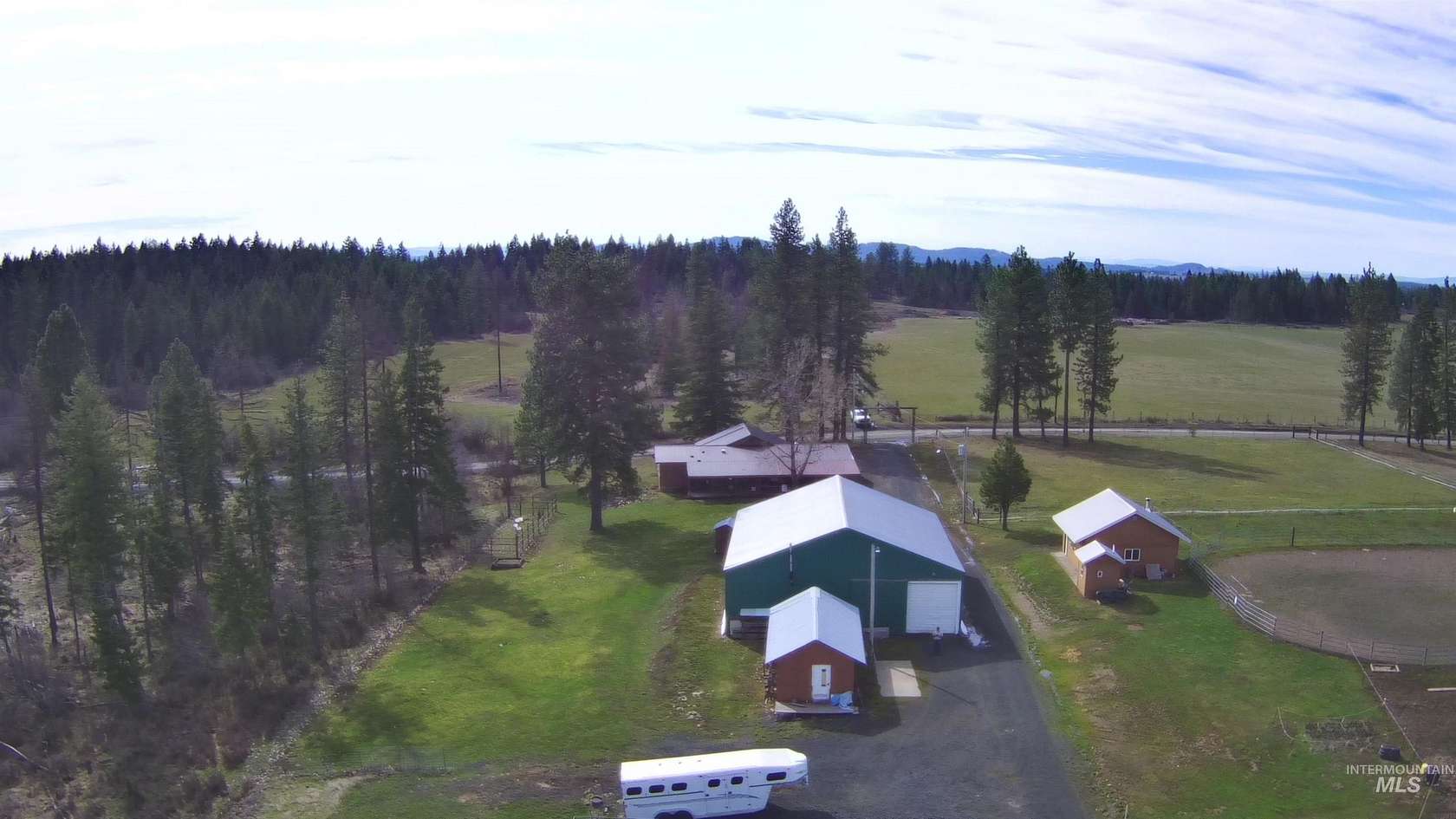28.4 Acres of Agricultural Land with Home for Sale in Orofino, Idaho