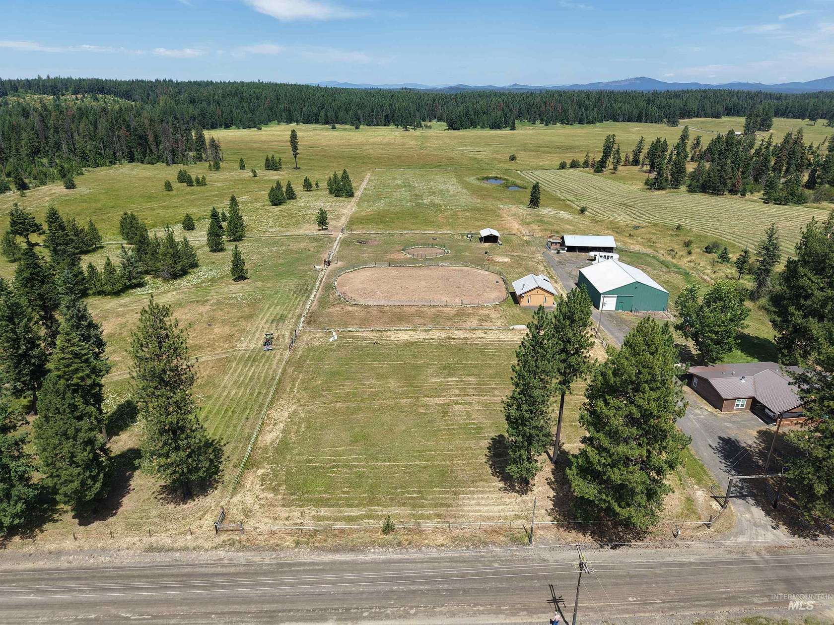 28.4 Acres of Land with Home for Sale in Orofino, Idaho