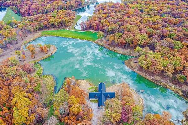 52 Acres of Recreational Land with Home for Sale in Eagle Township, Missouri