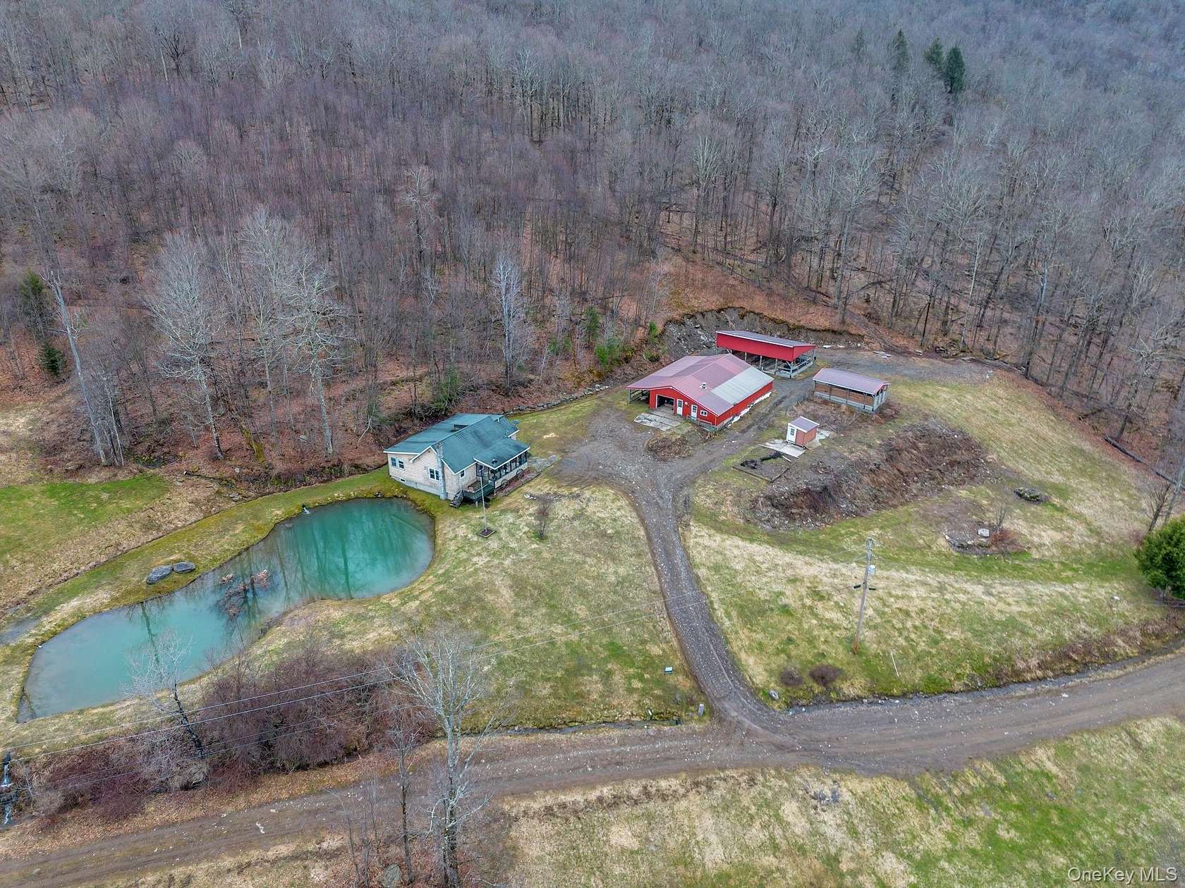 30 Acres of Recreational Land with Home for Sale in Walton, New York