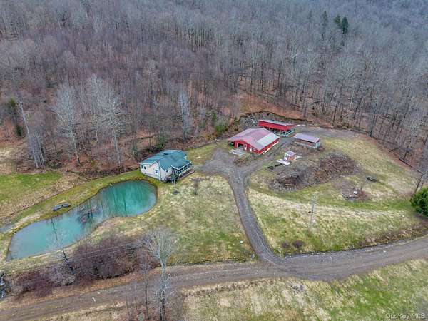 30 Acres of Recreational Land with Home for Sale in Walton, New York