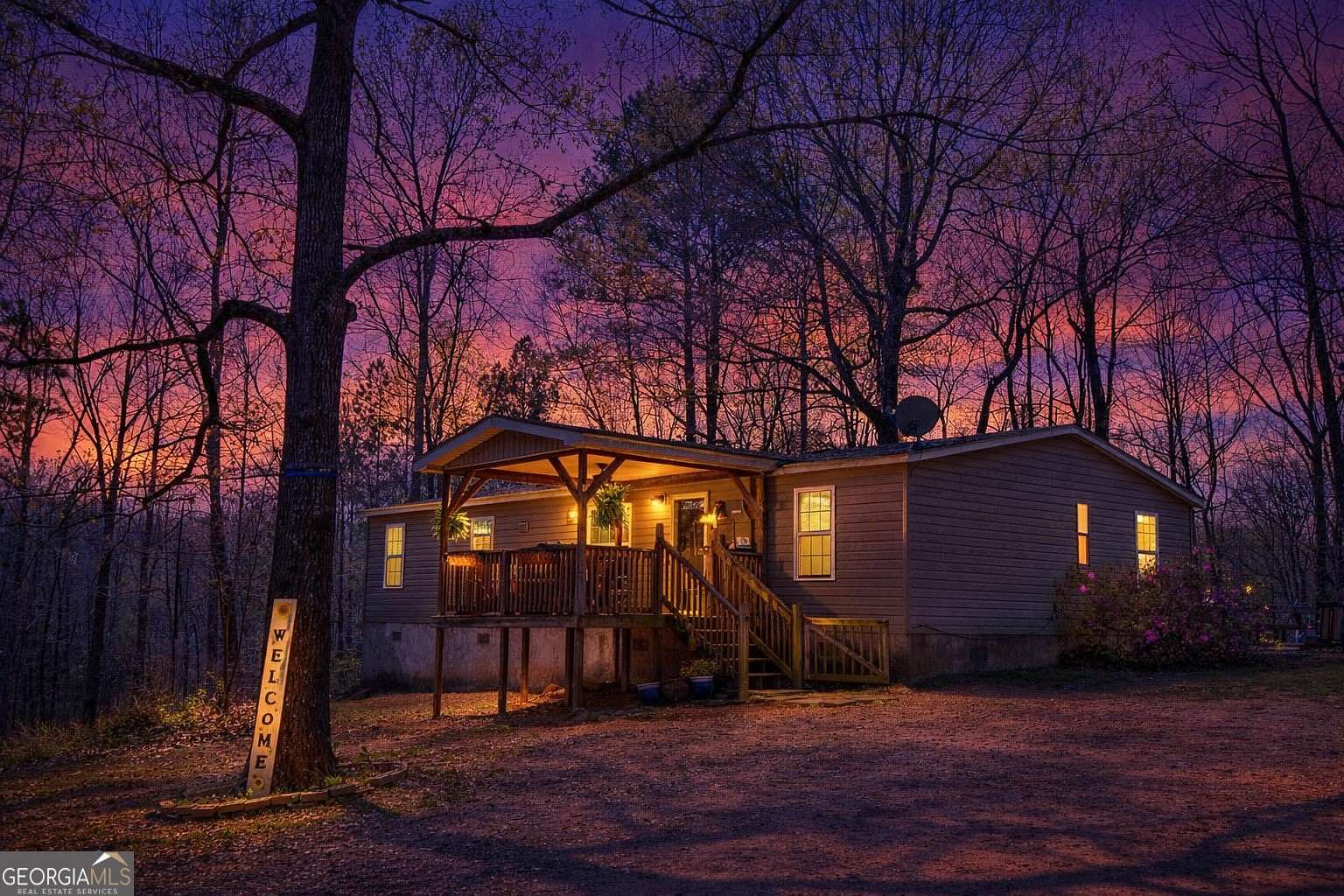 21.7 Acres of Recreational Land with Home for Sale in Thomaston, Georgia