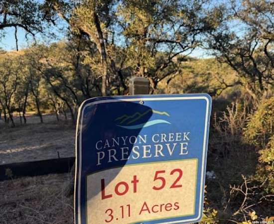 3.11 Acres of Residential Land for Sale in Helotes, Texas