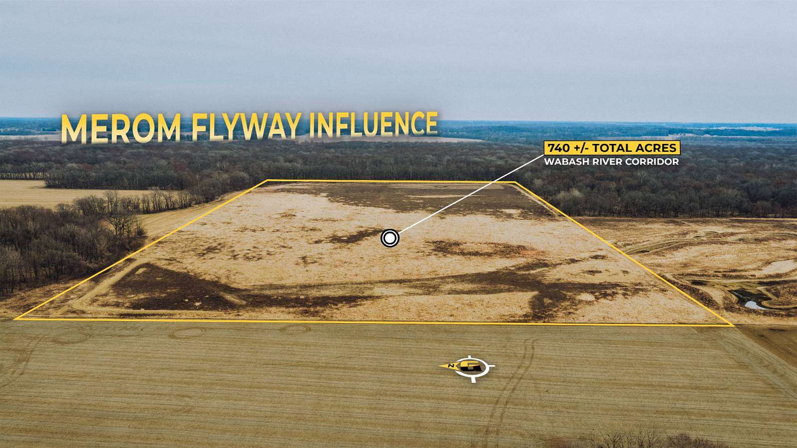 743 Acres of Land for Sale in Terre Haute, Indiana