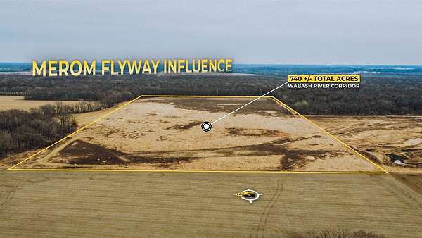 743 Acres of Recreational Land for Sale in Terre Haute, Indiana