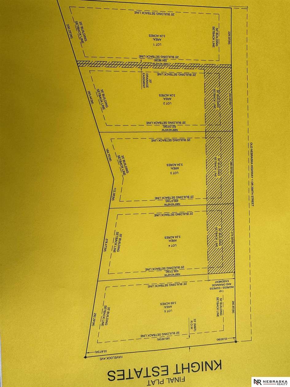 Residential Land for Sale in Elmwood, Nebraska