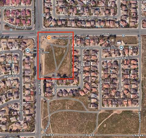 5 Acres of Residential Land for Sale in Lancaster, California