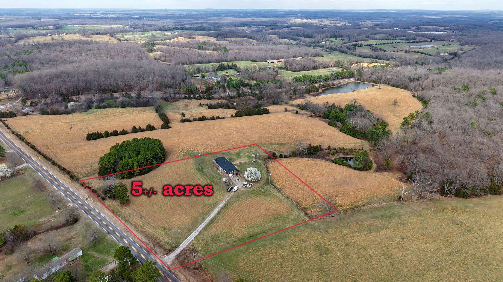 5 Acres of Land with Home for Sale in Melbourne, Arkansas