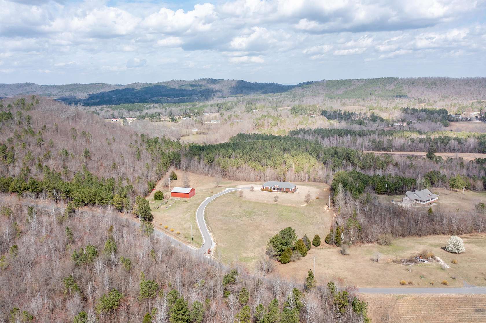 14.2 Acres of Land with Home for Sale in Jacksonville, Alabama