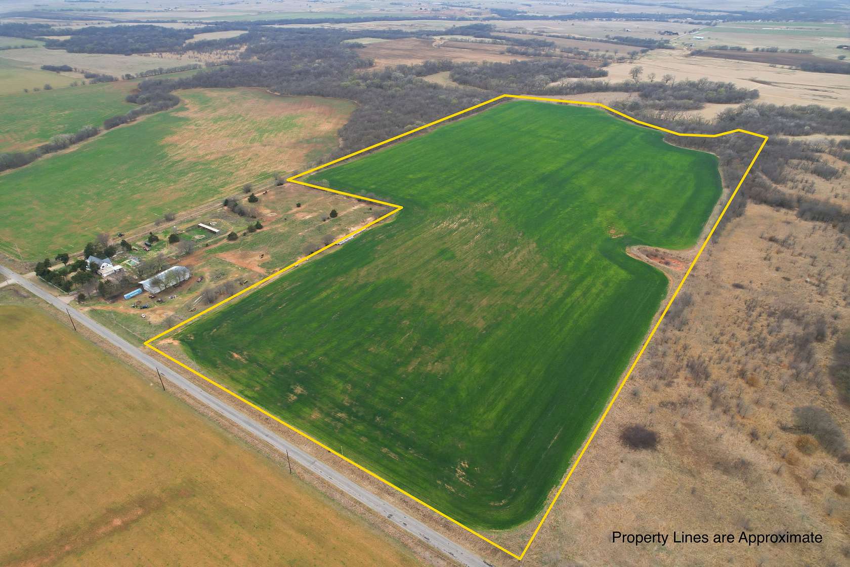 69 Acres of Land for Sale in Walters, Oklahoma