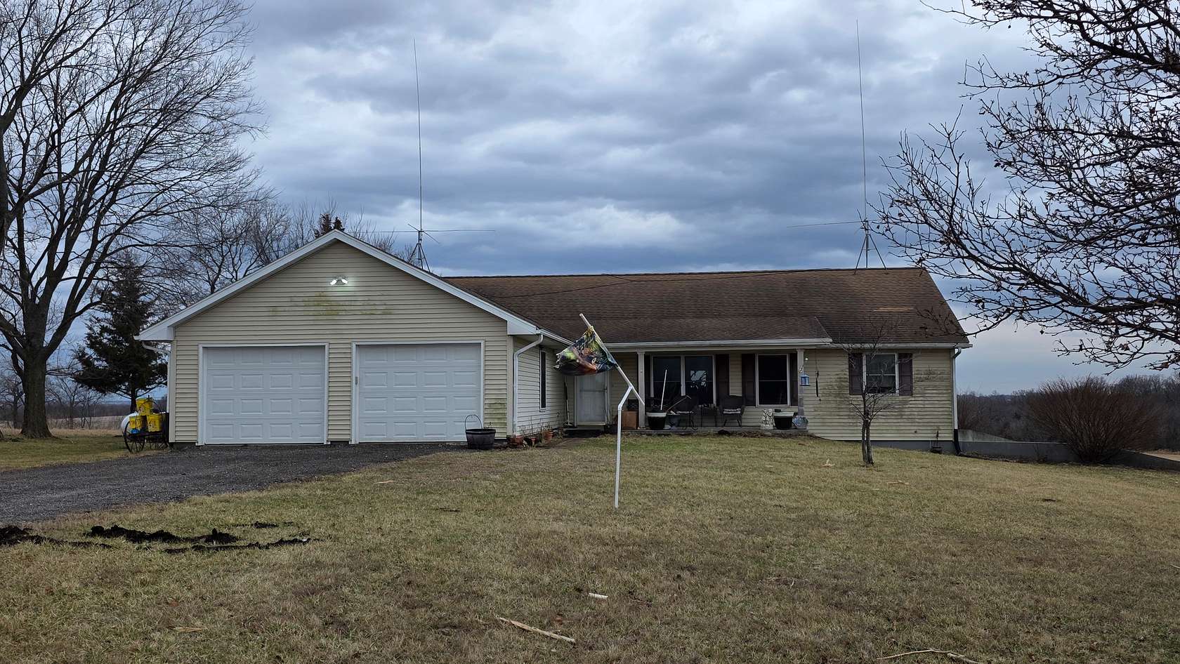 56.5 Acres of Land with Home for Sale in Pattonsburg, Missouri