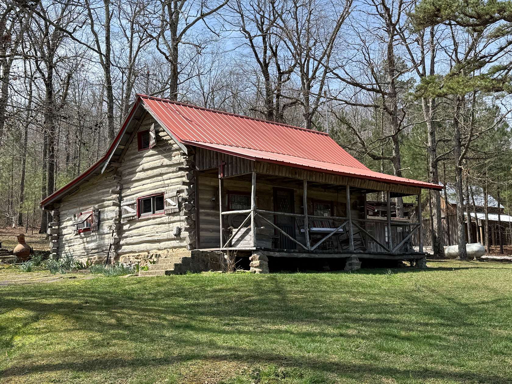 20 Acres of Land with Home for Sale in Leslie, Arkansas