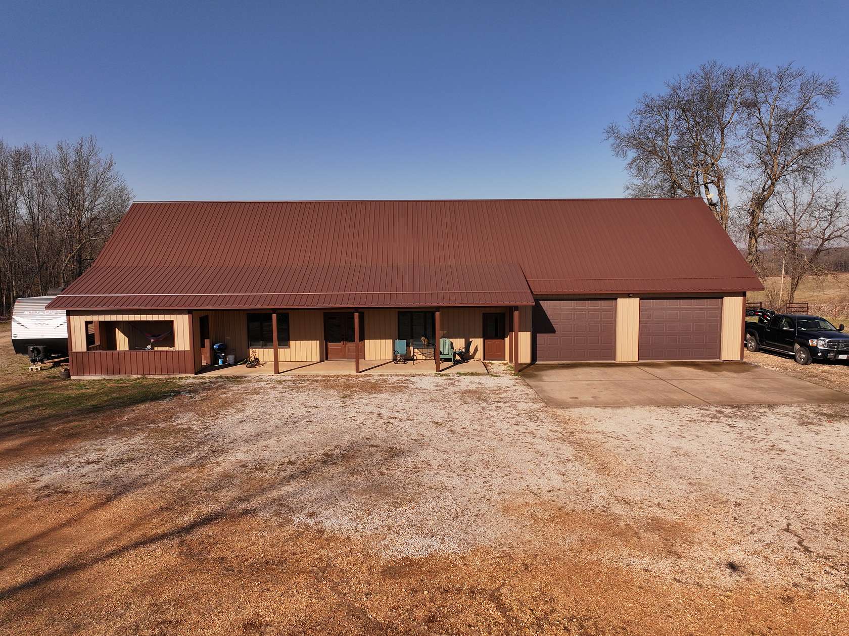 160 Acres of Improved Land for Sale in Stockton, Missouri