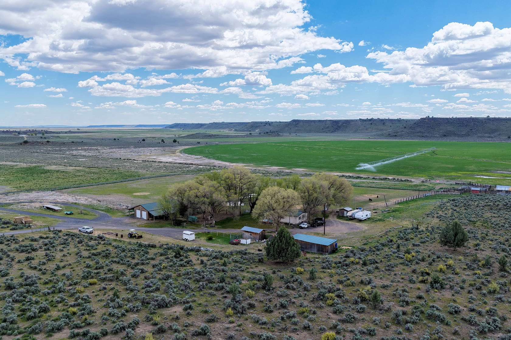 281 Acres of Land with Home for Sale in Hines, Oregon