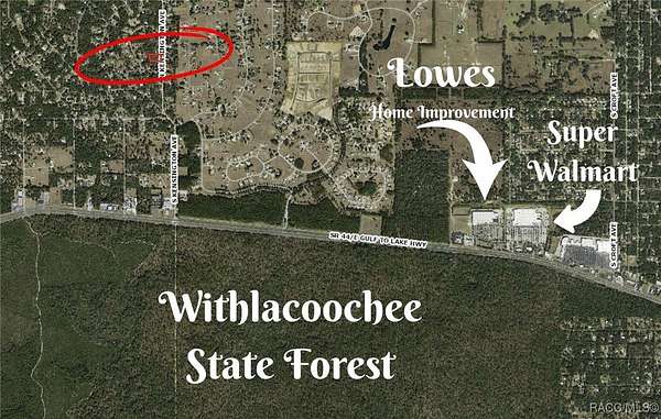 1 Acre of Land for Sale in Lecanto, Florida