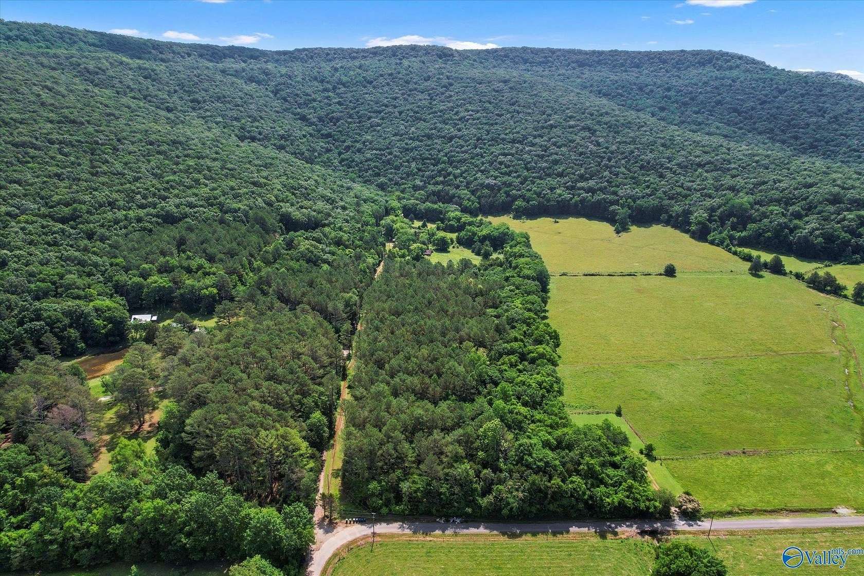 17 Acres of Land with Home for Sale in New Market, Alabama