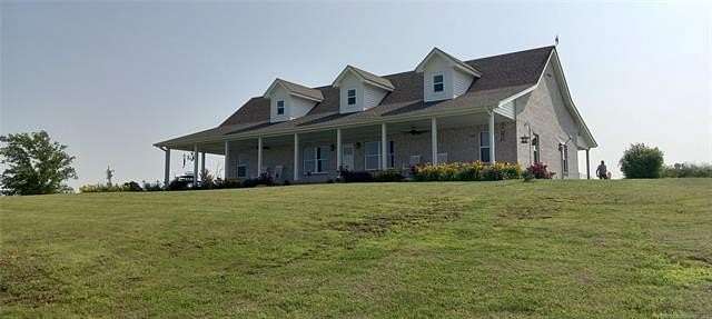 40 Acres of Agricultural Land with Home for Sale in Ramona, Oklahoma