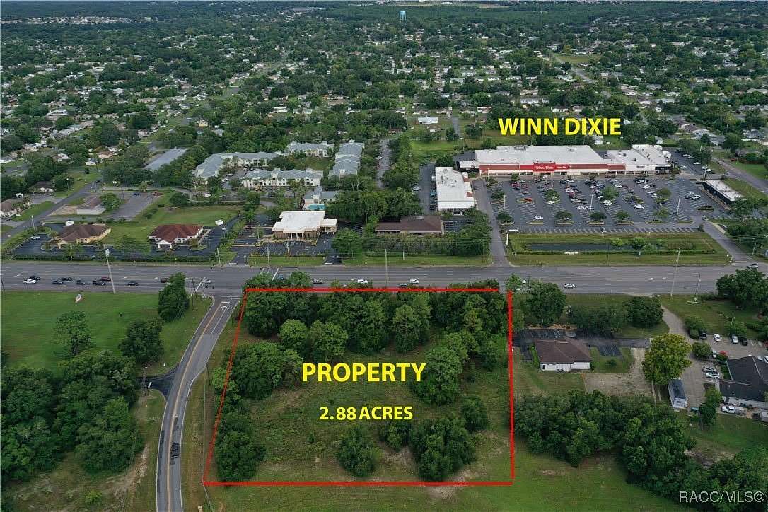 2.88 Acres of Land for Sale in Beverly Hills, Florida