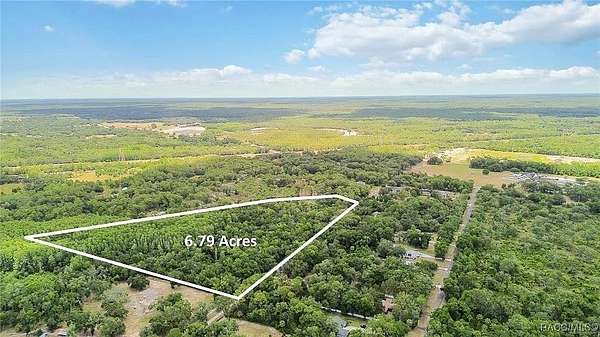6.79 Acres of Land for Sale in Crystal River, Florida