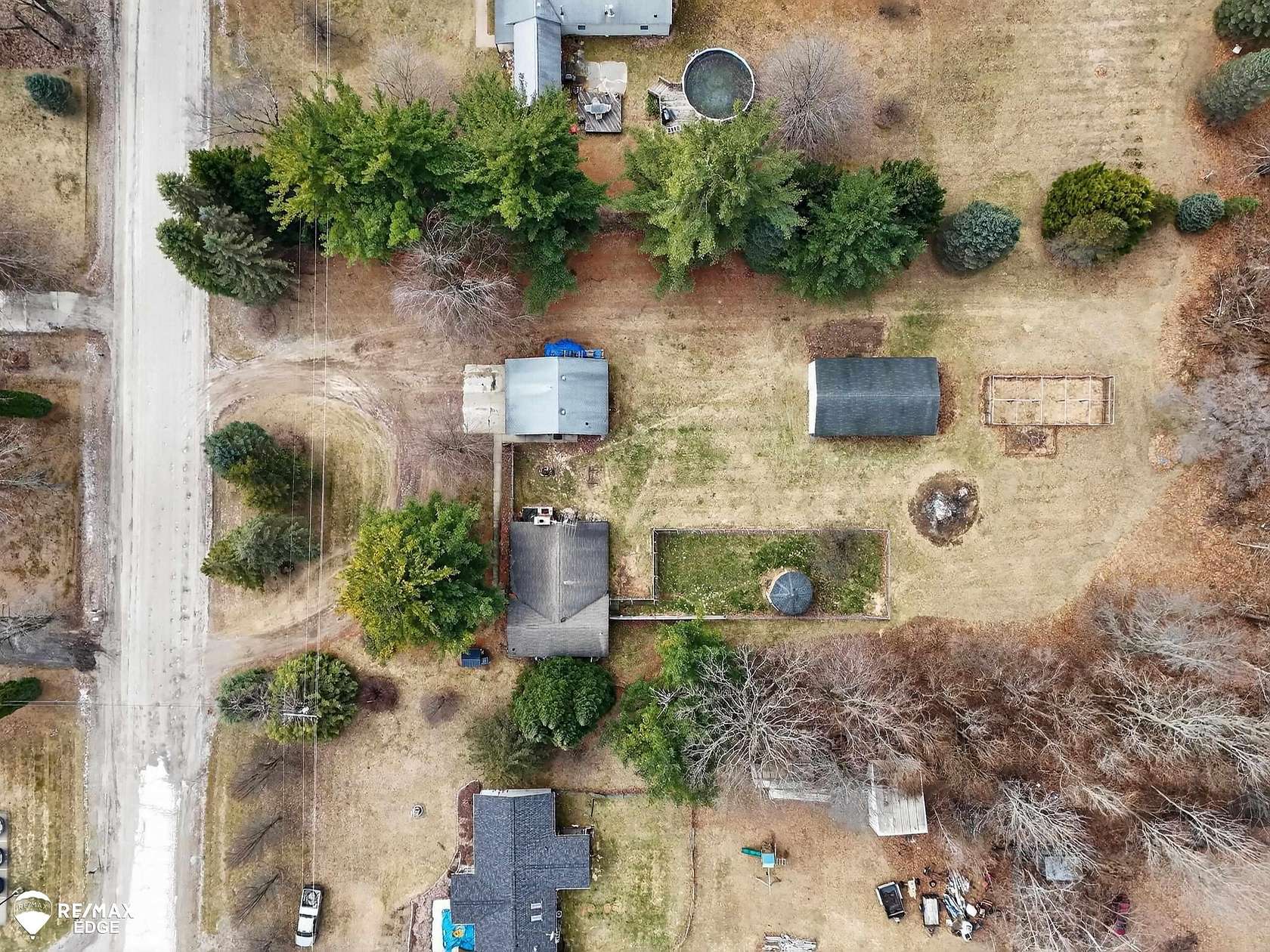 10 Acres of Land with Home for Sale in Columbiaville, Michigan