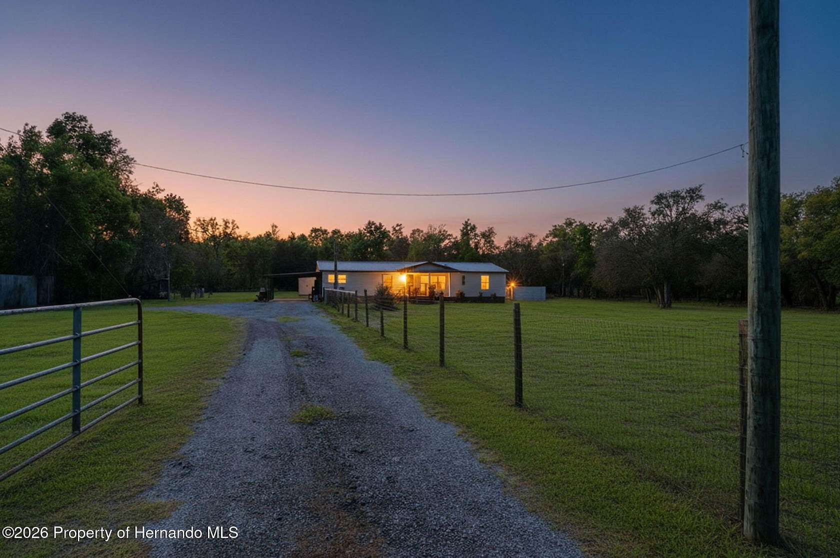 2.1 Acres of Land with Home for Sale in Spring Hill, Florida