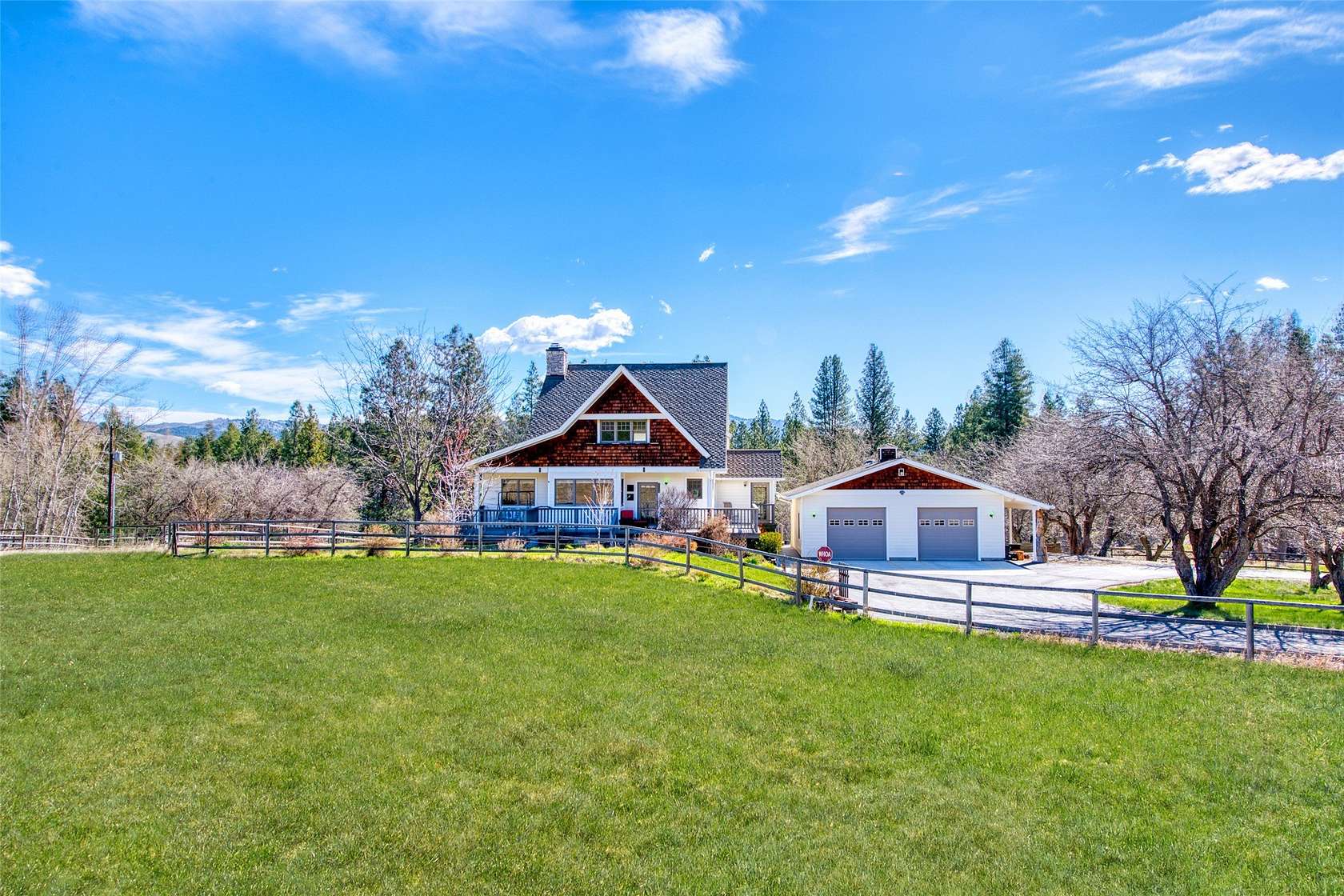 6.74 Acres of Land with Home for Sale in Darby, Montana