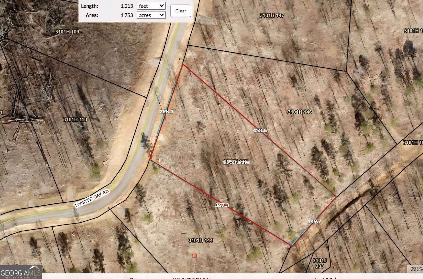 1.78 Acres of Residential Land for Sale in Talking Rock, Georgia