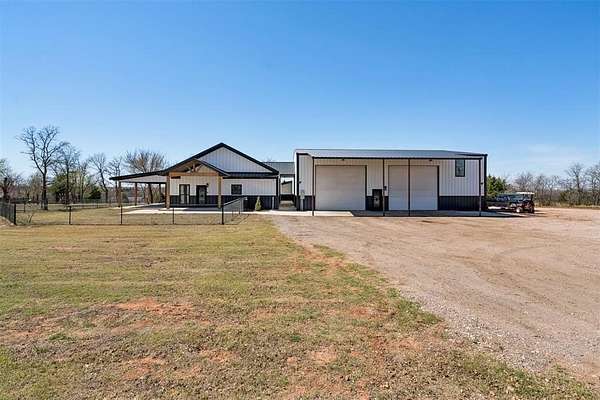 5 Acres of Land with Home for Sale in Blanchard, Oklahoma